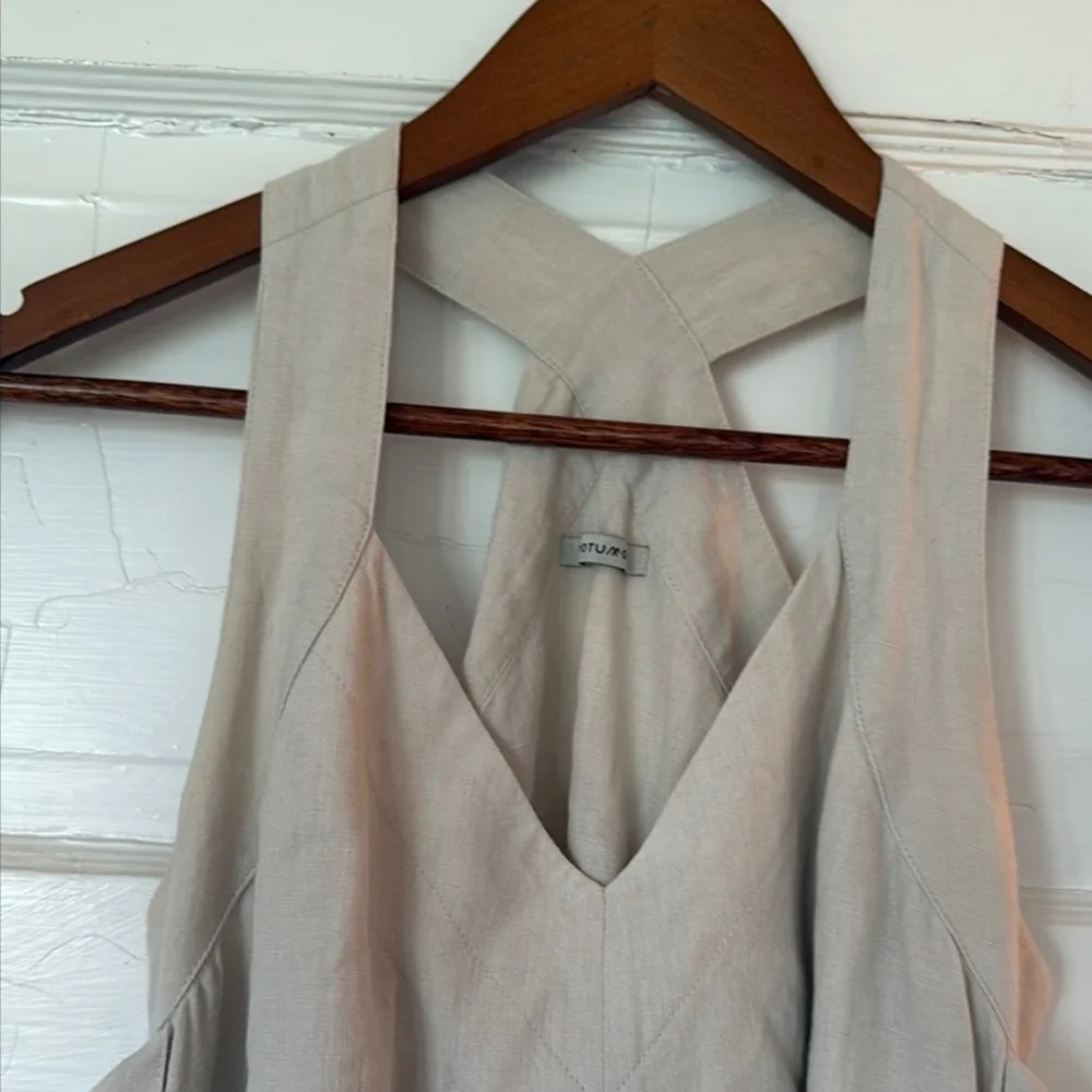 linen cottagecore etsy dress ret $175 size S - Picture 2 of 5